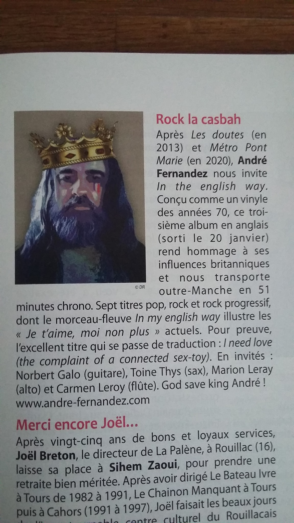 Andr Fernandez Francofans fvrier-mars 2023